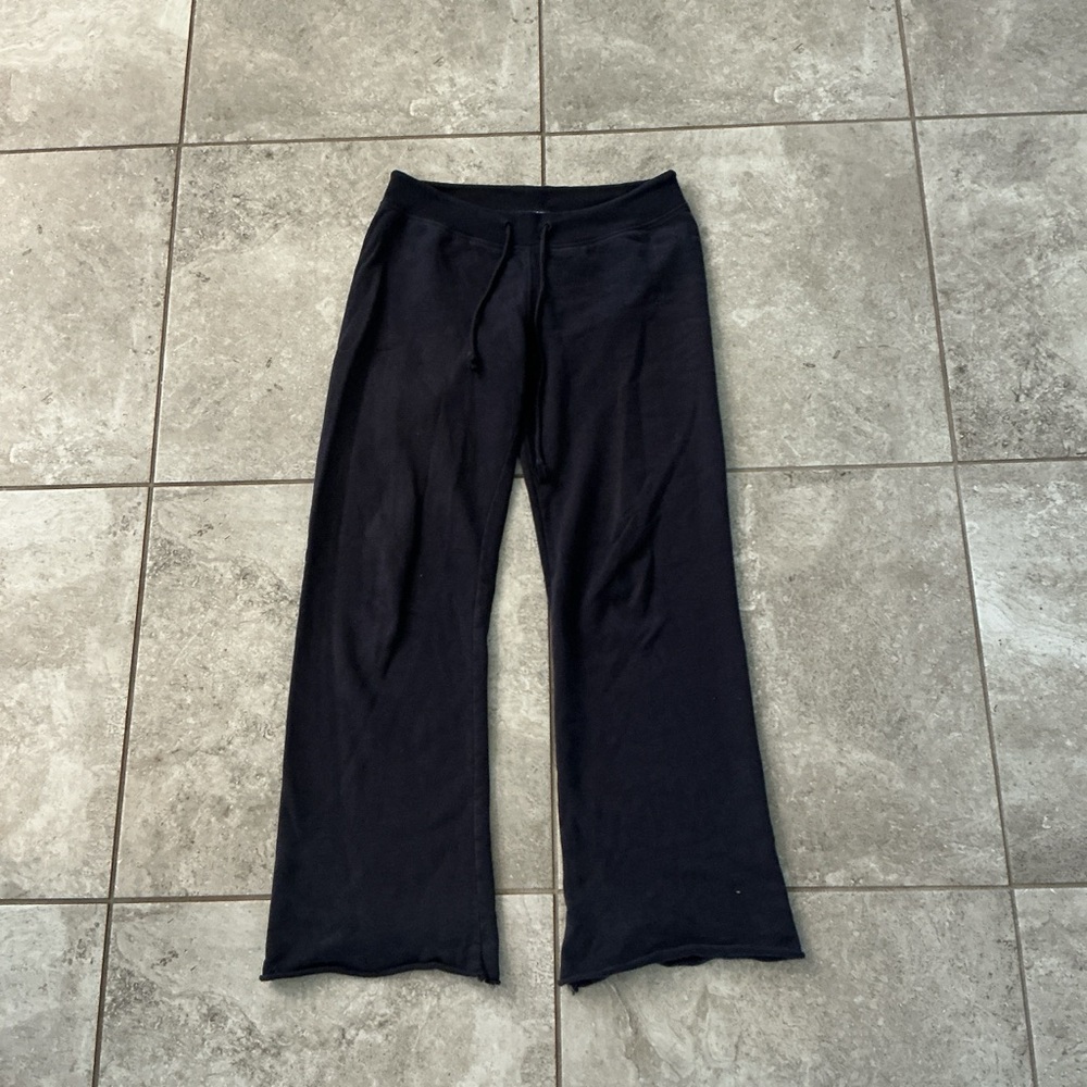 Brandy Melville RAINEY COTTON SWEATPANTS in navy